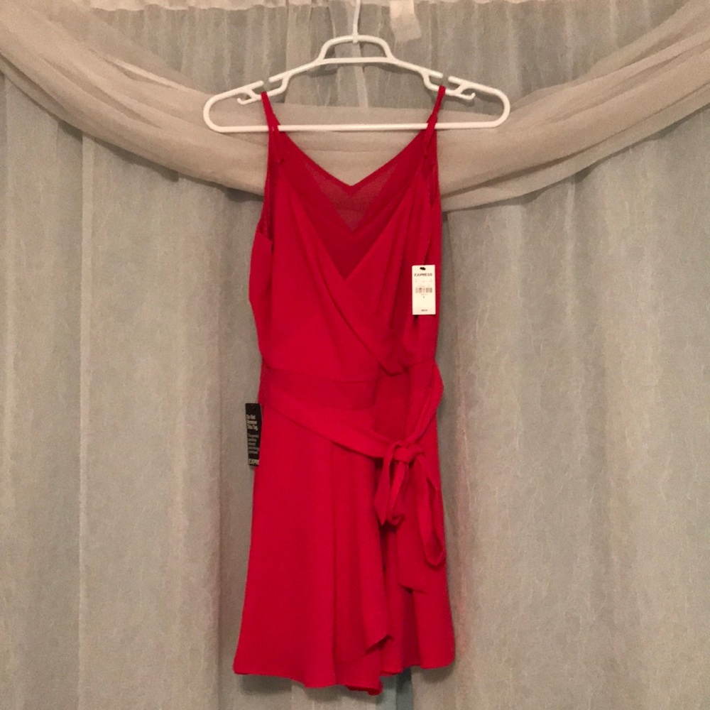 Pink Express Romper